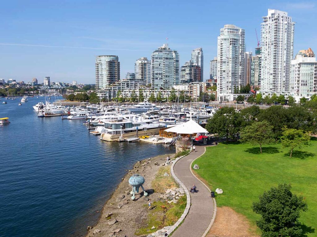 False Creek bike path.